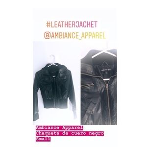 Faux Leather jacket Xsmall woman